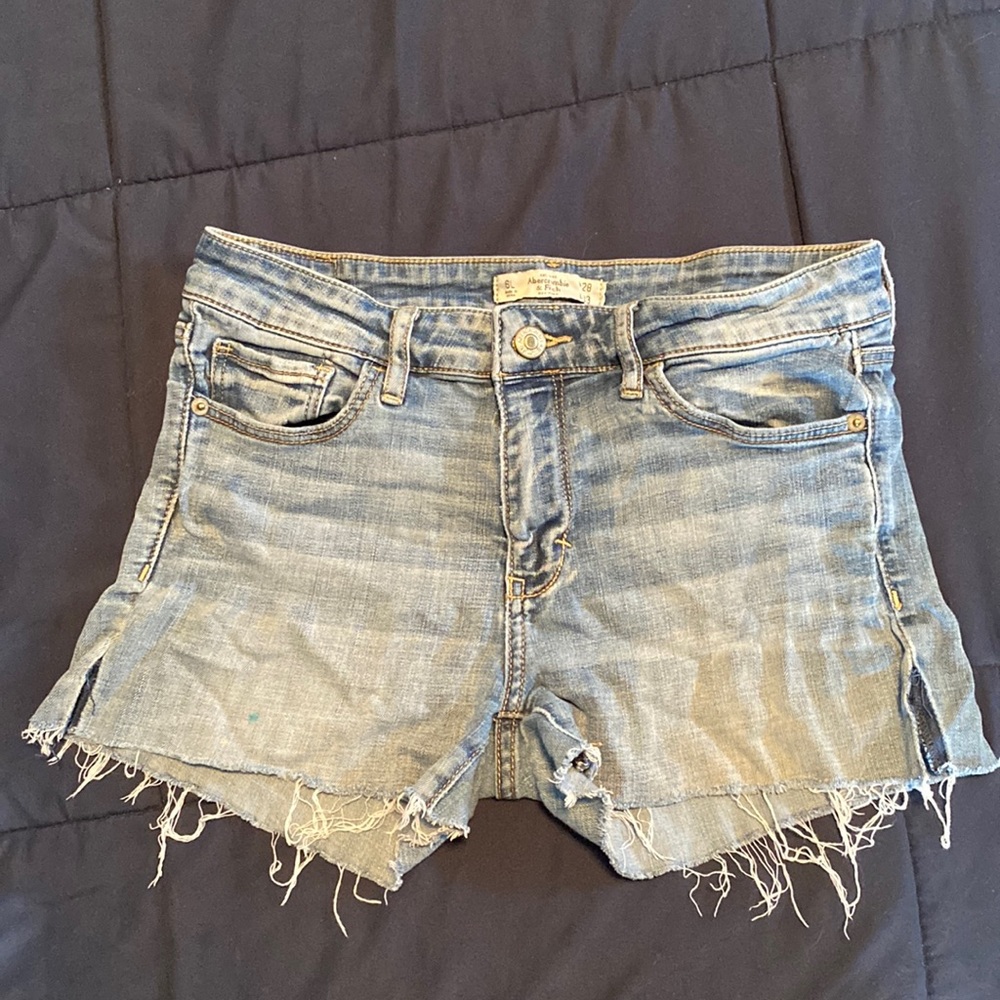 cut-off jean shorts